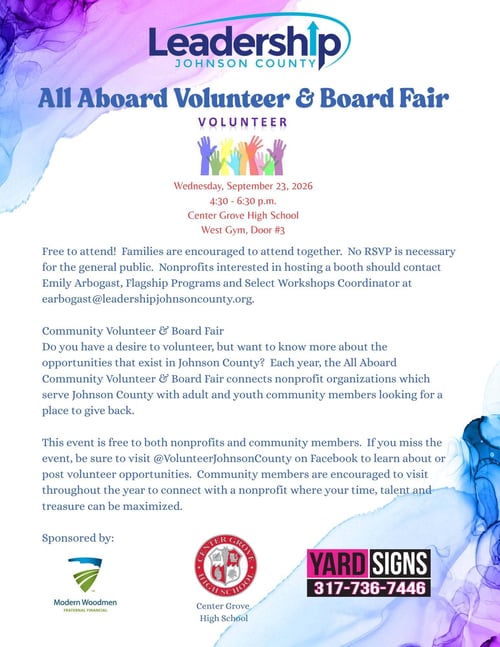 All Aboard Volunteer & Board Fair
